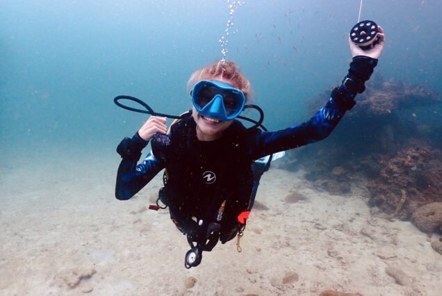 happy diver, search and recover, padi phi phi